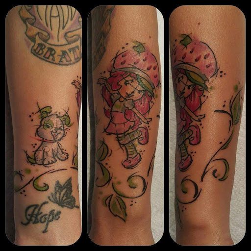 Find middle boob tattoo ideas for your next unique tattoo in Dallas at Black Anchor Studios