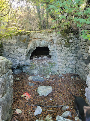 Source locale et ruine à Roqueredonde