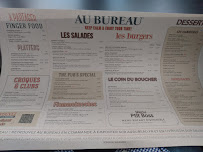 Restaurant Au Bureau Bonneuil à Bonneuil-sur-Marne - menu / carte