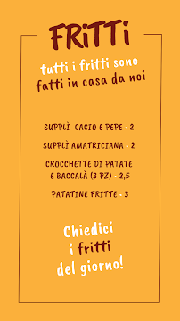 Restauration rapide Taskino à Rome (la carte)