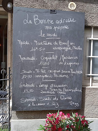 Carte du La Bonne Adresse à Aix-les-Bains