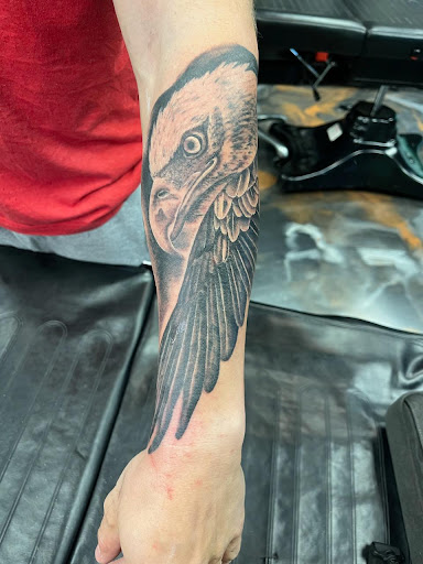 Explore crescent moon tattoo ideas, creative tattoo ideas in Cincinnati, available at UniquInk Tattoos & Piercings