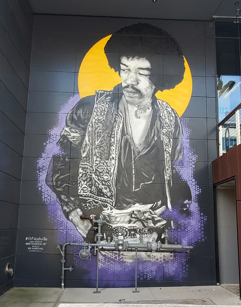 Jimi Hendrix Mural
