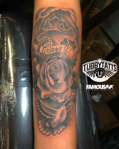 Explore arm mens tattoo ideas, creative tattoo ideas in Hammond, available at Famous Ink, Inc.