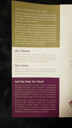 Non-Profit Organization «Clothes That Work», reviews and photos, 1133 S Edwin C Moses Blvd #392, Dayton, OH 45417, USA