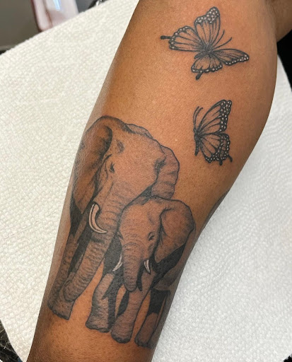 Explore coordinates tattoo ideas, creative tattoo ideas in Edison, available at Tattoo Asylum