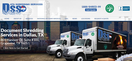 Data Shredding Services of Texas, Inc. – Dallas