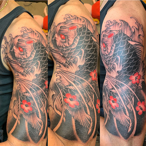 Explore heron tattoo ideas, creative tattoo ideas in Arcadia, available at Peter Gunz Tattoo Studio