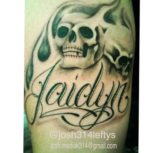 Explore hawaii flower tattoo ideas, creative tattoo ideas in Orange, available at Leftys Tattoo