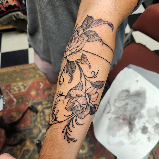 Explore trash tattoo ideas, creative tattoo ideas in Augusta, available at Mr. Tattoo