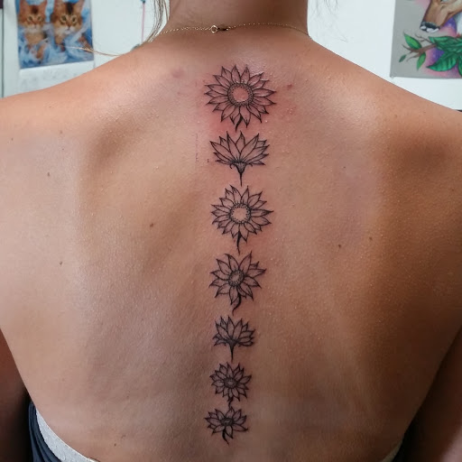 Explore beautiful disaster tattoo ideas, creative tattoo ideas in Lagrangeville, available at Black Cherry Tattoo Studio NY