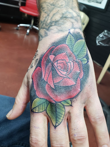 Explore arm shoulder tattoo ideas, creative tattoo ideas in Coeur D Alene, available at Jojos Tattoo & Body Piercing