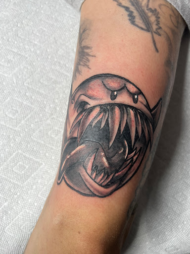 Explore triple moon tattoo ideas, creative tattoo ideas in Cincinnati, available at Inkflow Tattoo Studio