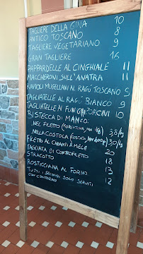 Trattoria Da Gina à Montecatini Terme menu