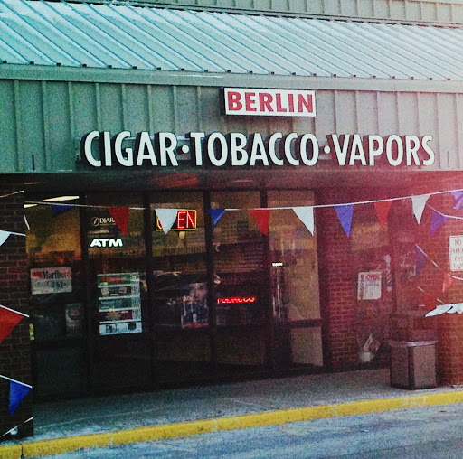 Berlin Cigar Tobacco Vapors, 116 Walker Ave, West Berlin, NJ 08091, USA, 