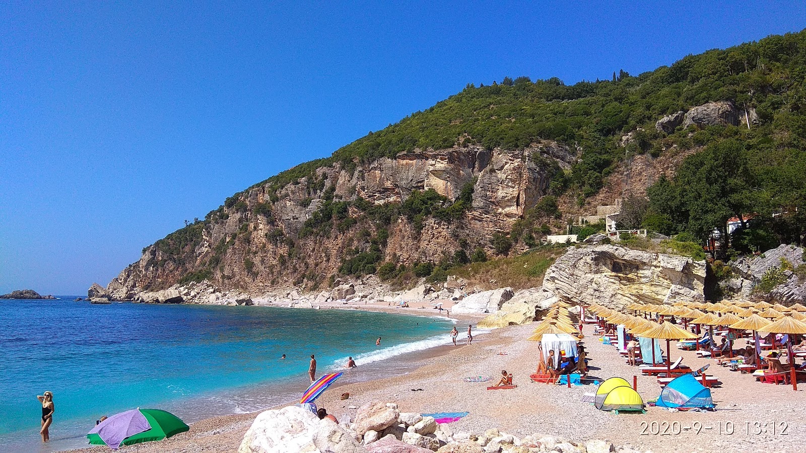 Fotografie cu Perazica Do beach și așezarea