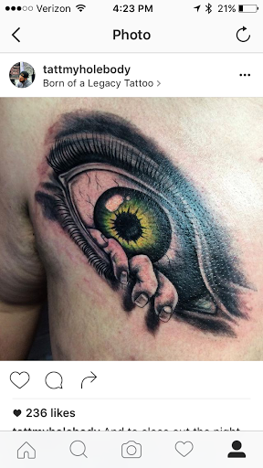 Tattoo Shop «Born of a legacy tattoo», reviews and photos, 213 W Patrick St, Frederick, MD 21701, USA