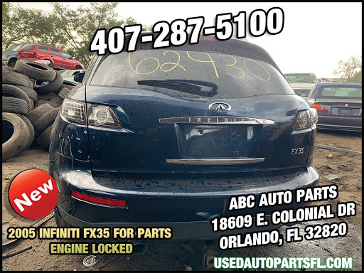 Used Auto Parts Store «ABC Used Auto Parts», reviews and photos, 18609 E Colonial Dr, Orlando, FL 32820, USA