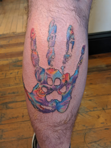 Explore anime forearm tattoo ideas, creative tattoo ideas in Jamaica Plain, available at Fat Rams Pumpkin Tattoo