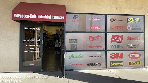Hardware Store «McFadden-Dale Industrial Hardware», reviews and photos, 5580 S Decatur Blvd #114, Las Vegas, NV 89118, USA