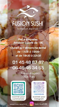 Yokhama sushi japonais à volonté à Paris menu