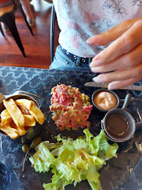 Steak tartare du Restaurant Le Chalet du Lac les rousses - n°4