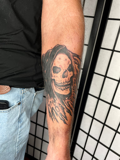 Explore grandpa tattoo ideas, creative tattoo ideas in Barre, available at HINTERLAND TATTOO