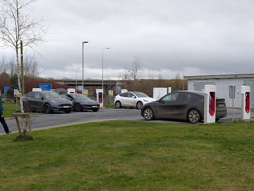 Tesla Supercharger in Ballacolla, Co. Laois