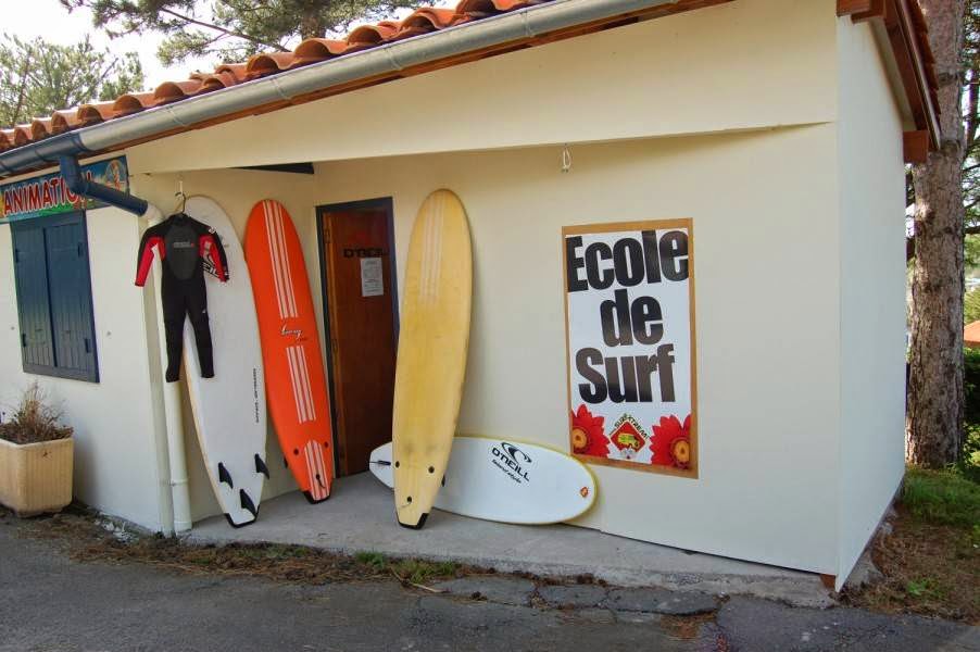 Ecole de Surf H2O - Siége social - Label FFS 2009 à Guéthary
