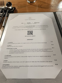 Menu du Villa Garassino à Treiso