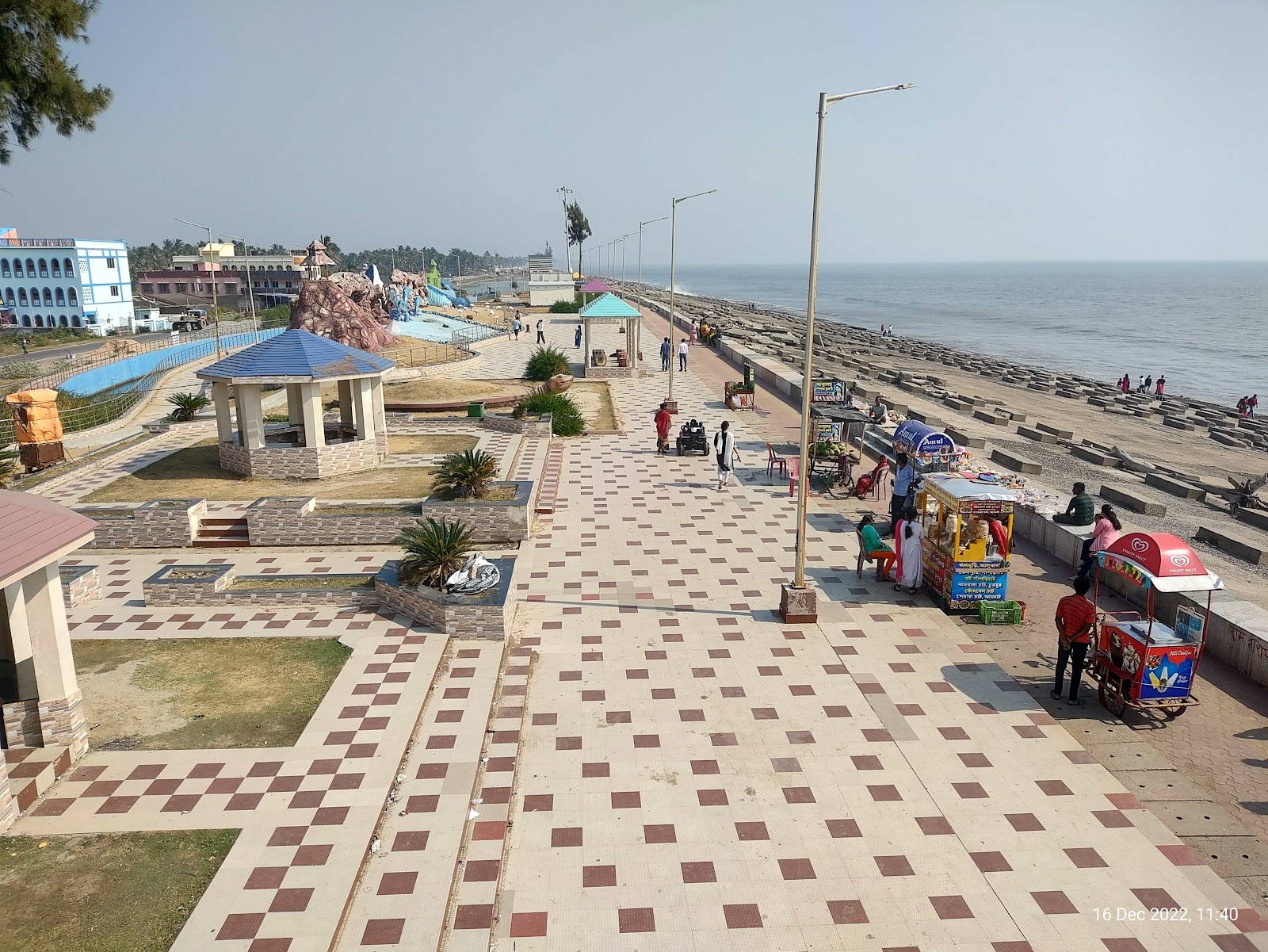 Fotografija Shankarpur Sea Beach udobje območja