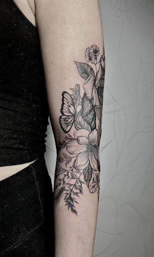 Explore kidney disease tattoo ideas, creative tattoo ideas in Hannibal, available at Hawthorn by ButterBee