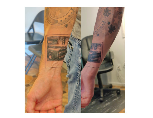 Explore pcos tattoo ideas, creative tattoo ideas in Hebron, available at Explosive Ink Tattoo