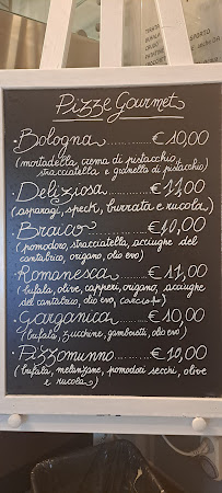 Menu du Pizzeria asporto Giglio à La Vecchia