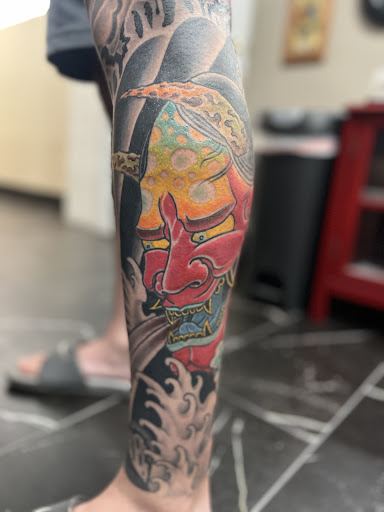 Explore black tattoo cover up ideas, creative tattoo ideas in Beaufort, available at Beaufort Tattoo Kompany