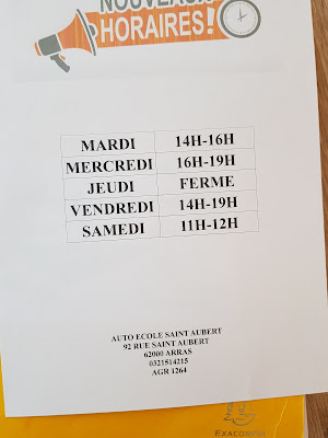 Sarl Auto Ecole Saint Aubert à Arras