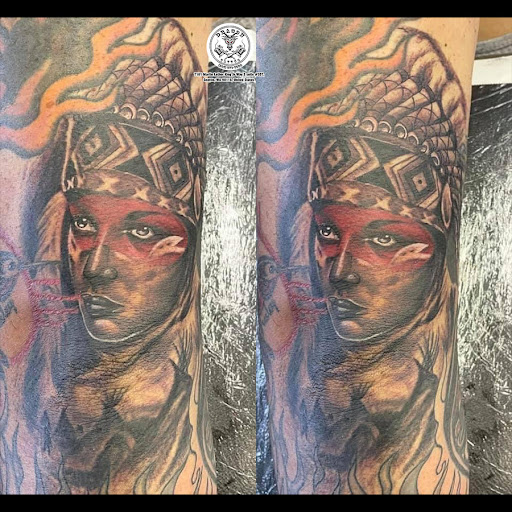 Explore cover up tattoo ideas on chest, creative tattoo ideas in Seattle, available at Dragon Tattoo