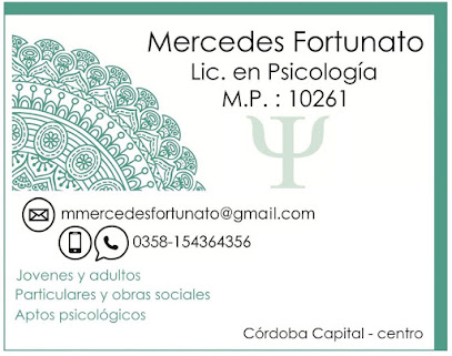 Lic. Mercedes Fortunato - Psicóloga