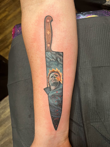 Explore rising sun tattoo ideas, creative tattoo ideas in Jonesboro, available at Gallery Of Ink Tattoo Shop