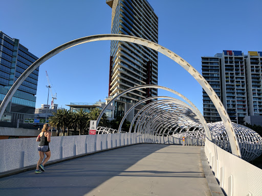 Glass bridge Melbourne