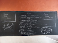 Menu du Bar Sport à Turin