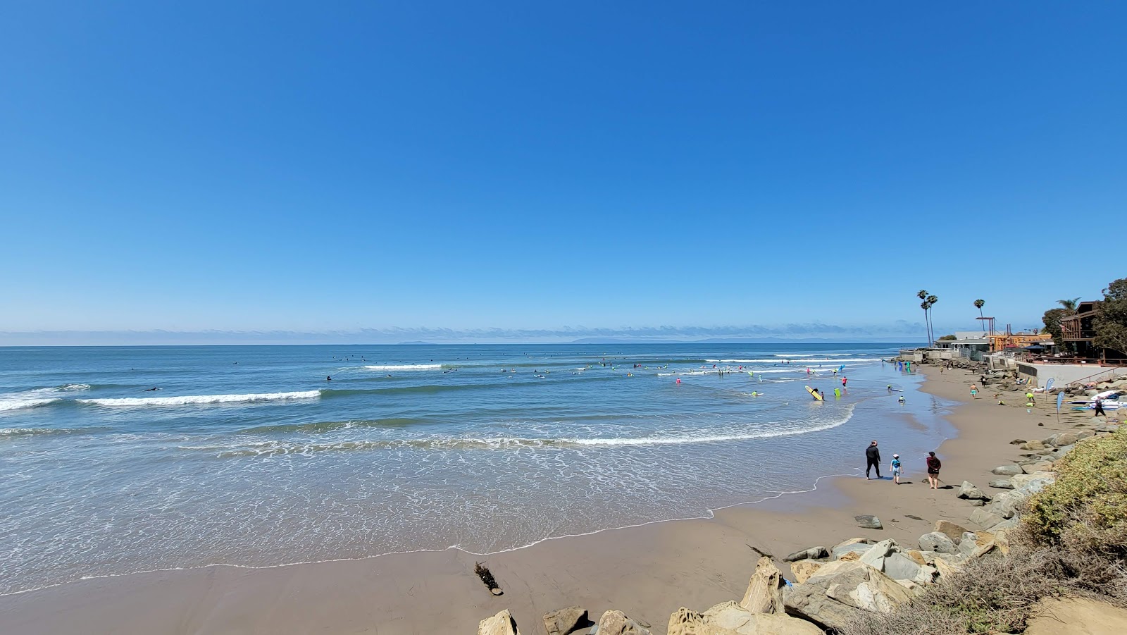 Rincon Beach的照片 带有明亮的沙子表面