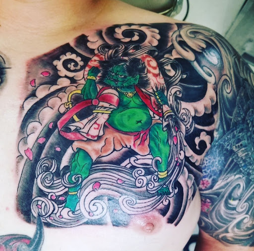 Explore psychedelic tattoo ideas, creative tattoo ideas in Millsboro, available at Tattoo Galaxy (Millsboro) Piercing & Custom tattoos