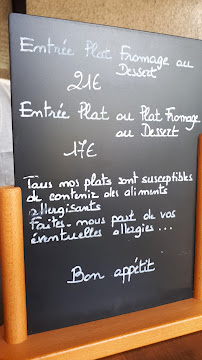 Restaurant Le p'tit coing à Bièvres (la carte)