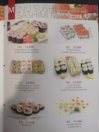 Menu / carte de Z Sushi à Bagneux