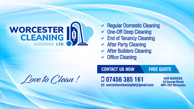 Worcester Cleaning Ltd, Domestic and Office Cleaning Services - Worcester