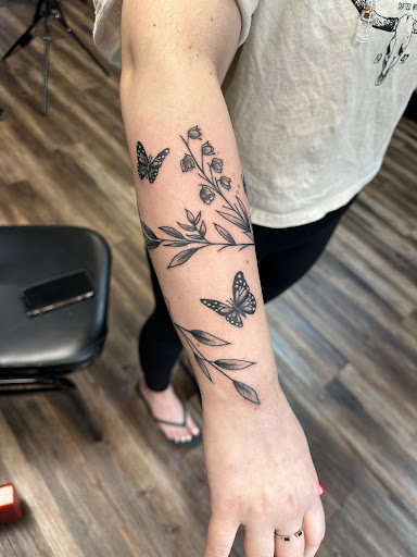 Explore finger cover up tattoo ideas, creative tattoo ideas in Nazareth, available at Nocturnal Tattoo