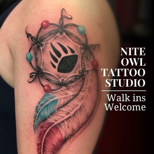 Explore horror sleeve tattoo ideas, creative tattoo ideas in San Antonio, available at Nite Owl Tattoo Studio