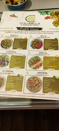 Columella - Il mangiar sano | Aprilia à Aprilia menu