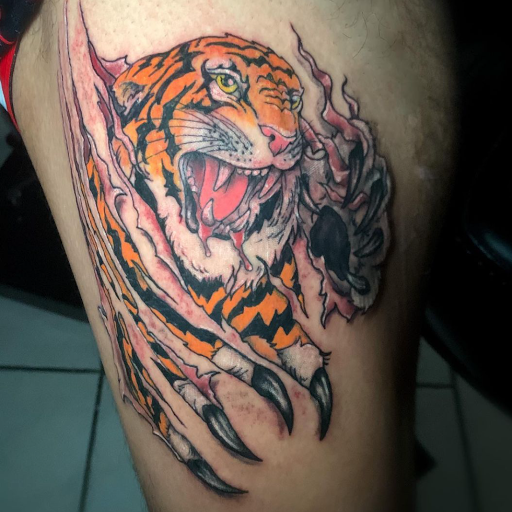 Explore yin yang couple tattoo ideas, creative tattoo ideas in Myrtle Beach, available at Myrtle Beach Ink